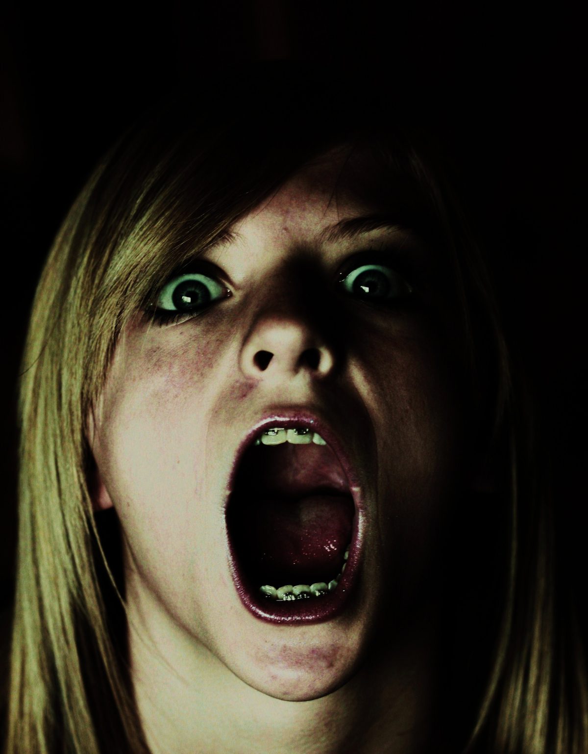 FREE Scary Nightmare Horror Scream Girl Creative Commons
